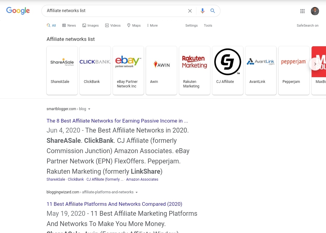 Affiliate marketing Nigeria